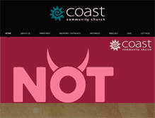 Tablet Screenshot of coastcommunity.org